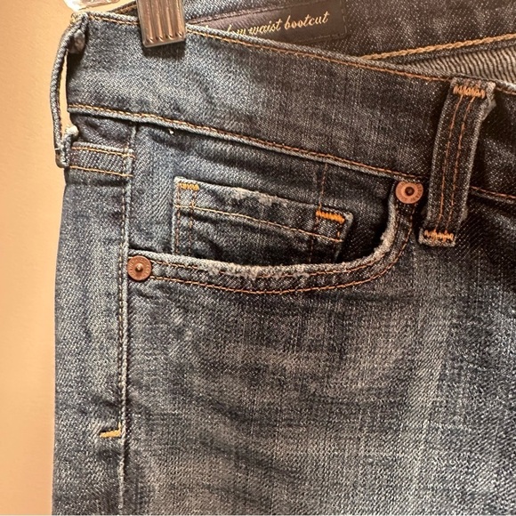 Citizens of Humanity Jeans Kelly#1 Stretch Low Waist Boot Cut 98% Cotton Size 28 - Picture 8 of 16